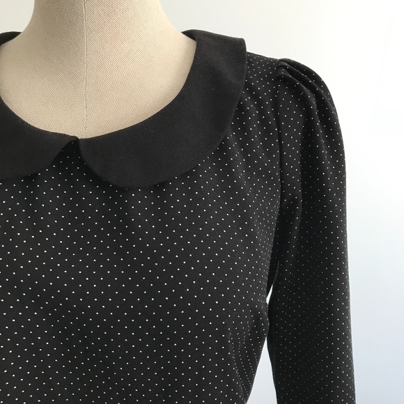 Jacob - Black Polka Dot Little Dress - Picture 9 of 13